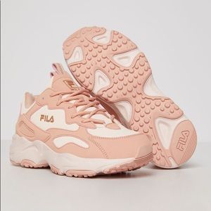 Fila Ray Tracer Chunky Sneakers - Dusty Pink